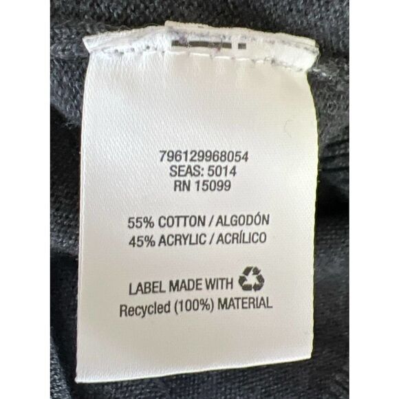 STRUCTURE Gray V-Neck Pullover Long Sleeve Sweater Men’s Size Medium - Picture 5 of 5